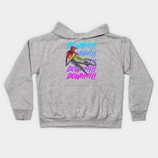 Downhill Mountain bike Kids Hoodie